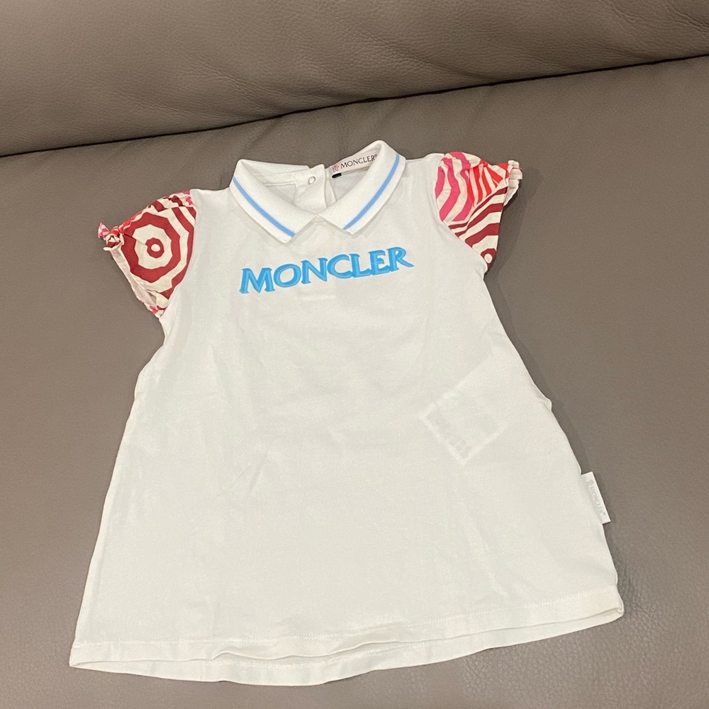 New no tag Moncler baby dress 9/12M never worn